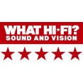 5 STARS WHAT HIFI - SOUND AND VISION
